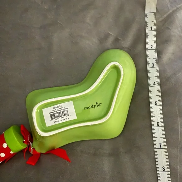 MUDPIE porcelain stocking dish with serving utensil - Picture 5 of 5